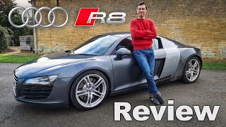 Audi R8 V8 review  see why its a £40000 bargain supercar [upl. by Enar382]