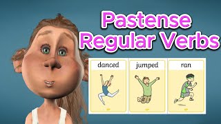 Past Tense Regular Verb  Pronunciation [upl. by Rollie]