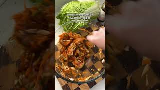 AIR FRYER CABBAGE DUMPLINGS 🔥 with chicken mince and veggies foodshorts cooking food [upl. by Virg]