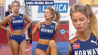 Embla Matilde Njerve Norwegian Pole Vaulter Womens U18 Pole Vault Final emblamatildenjerve [upl. by Klenk]