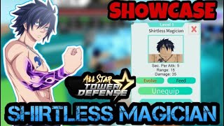 All Star Defense Tower Showcase Shirtless Magician New Unit [upl. by Helge]