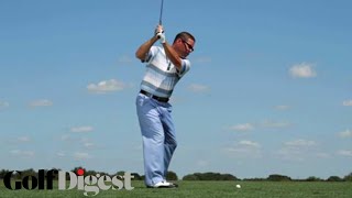 Sean Foley on How to Get the Correct Backswing Sequence  Golf Lessons  Golf Digest [upl. by Fabrianna110]