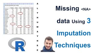 How to impute missing data using mice package in R programming [upl. by Inatirb]