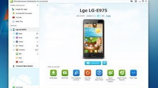 MobileGo PC Software for Android Devices from WonderShare [upl. by Bully]