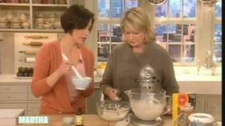 Cybele Pascal The Martha Stewart Show GlutenFree AllergenFree Vegan Crumb Cake Episode 1 [upl. by Eiuqnom]