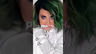 Katy Perrys daughter sings peacockkatyperry peacock katyperrydarkhorselyrics [upl. by Leuas]