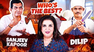 Sanjeev Kapoor VS Dilip  Farah‘s Favorite Kaun  FarahKhanK [upl. by Omik133]