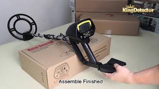 A Video for MD4060 metal detector Assembling Adjusting amp Air Test [upl. by Arammat]