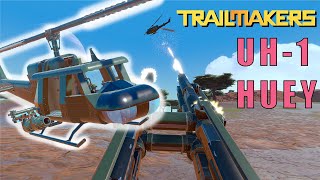 UH1 quotHueyquot Helicopter  Flight Demo – Trailmakers CCRFortunate Son [upl. by Cayser687]