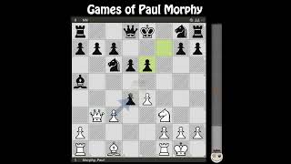 Morphy Paul  NN  New York 1857 chessbuddies 🔴 PaulMorphy [upl. by Bennink]