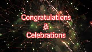 Congratulations amp Celebration Song [upl. by Halil]