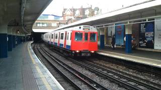 quotD78 Stockquot no 7193 arriving at Ealing Common Tube Station on 171211 [upl. by Onder]