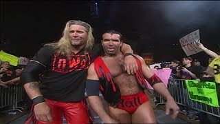 Kevin Nash amp Scott Hall wDisco Inferno nWo Wolfpac Elite entrance [upl. by Allerym]