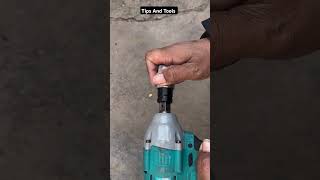 Electric wrench to impact drill adapte 🔥🔥 ytshorts toolslifehacks gadgets tools [upl. by Latsyrk]