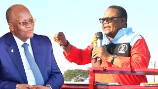 TUNDU LISSU amvaa vikali WASIRA amsifia tena MAGUFULI awasha moto vikali Muleba leo [upl. by Okihcas]