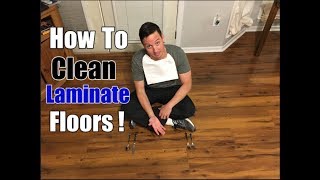 How To Clean Laminate Floors  Clean With Confidence [upl. by Rihana]