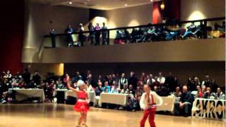 Dennis Matveev and Valerie Dubinsky Jive Show Arnolds Mar2012 [upl. by Rheta]