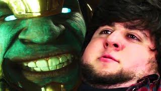 My Reaction to Kotal Kahn in Mortal Kombat 11 Aftermath using JonTron [upl. by Enelym34]