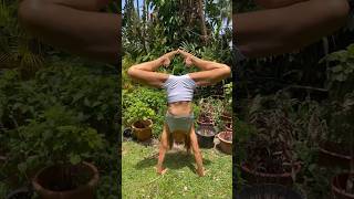 GARDEN INVERSIONS 🧚 stretching shorts flexibility [upl. by Ettevol12]