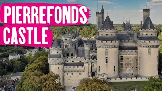 Chateau de Pierrefonds  Famous Movie Castle  Hauts de France [upl. by Ruhnke]