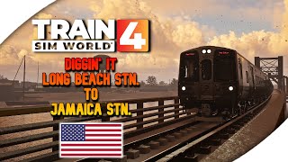 Train Sim World 4  LIRR Commuter DLC  EPIC FAIL AT DRIVING IN SNOW [upl. by Llehsem]