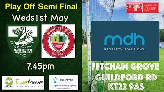 Leatherhead Fc v Southall Fc Play off Semi Final [upl. by Pepillo]