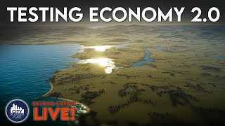 Lets Test the Economy 20 Patch by Building a New City LIVE  Building and Brews [upl. by Daukas]