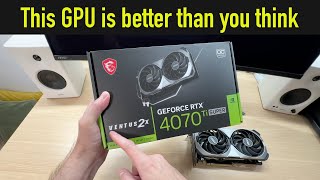 MSI RTX 4070 Ti SUPER VENTUS 2X OC Review Noise Temps Performance amp more [upl. by Sydelle]