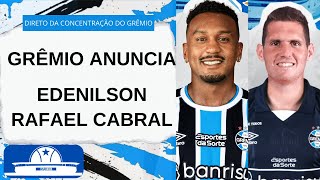 EDENILSON E RAFAEL CABRAL ANÚNCIADOS NO GRÊMIO  CUIABANO NO BOTAFOGO  ESPLANADA 34 [upl. by Brew]