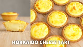 Lumer di mulut HOKKAIDO CHEESE TART [upl. by Nymrak]