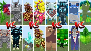 ALL MOWZIES MOBS TOURNAMENT Minecraft Mob Battle [upl. by Arretal]