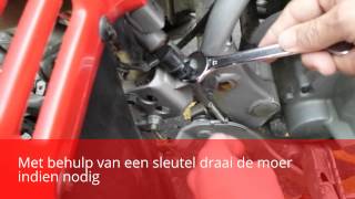 Hoe de handrem in een ATV  Quad te passen [upl. by Idnyc]