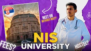 University of Nis in Serbia 🇷🇸  Fees Structure  Hostel  Hospital 🏥  Accommodation in details [upl. by Doelling752]