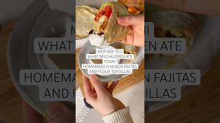 KidApproved Chicken Fajitas and Flour Tortillas Super Easy amp Tasty [upl. by Nauqas]