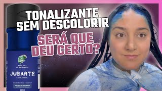 TONALIZANDO o cabelo SEM DESCOLORIR  Kamaleao Azul Jubarte [upl. by Miguelita370]