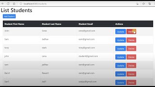 Student Management System Spring Boot Project  Spring Boot Thymeleaf Web Application Full Course ✅ [upl. by Ange]