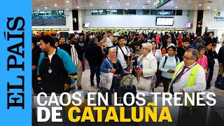 ELECCIONES CATALANAS  El caos de Rodalies en plena jornada electoral  EL PAÍS [upl. by Aveer]