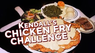 KENDALLS CHICKEN FRIED STEAK CHALLENGE [upl. by Blase]