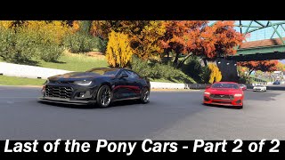 Last of the Pony Cars  Part 2 of 2  Forza Motorsport [upl. by Gregoor]