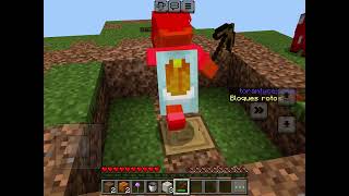 Minecraft one block with Leo Archer [upl. by Irrab]