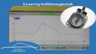 HFM 5 Luftmassenmesser prüfen mit Multimeter und Oszilloskop Fehlersuche [upl. by Guzel]