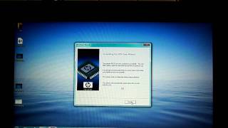 HP Mini 5101  performing BIOS upgrade to firmware F02 [upl. by Marzi]