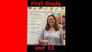 180 Days of Spelling and Word Study Grade 1 Unit 32 RControlled Vowels with AR [upl. by Fenwick543]