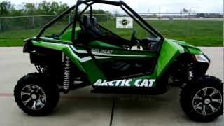 2012 Arctic Cat Wildcat Arctic Green Metallic 1000 HO Overview and Review [upl. by Jake449]