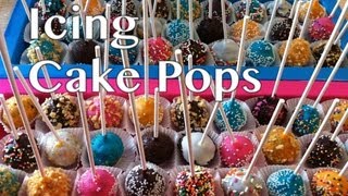 Icing Cake Pops [upl. by Josselyn889]