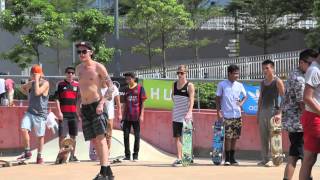 XFED amp AHKSA  HONG KONG GO SKATEBOARDING DAY 2014 [upl. by Adnwahsar]