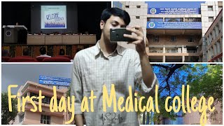 First day at Government Medical College💗  ABVIMS amp Dr RML Hospital  Delhi  NEET 2023  VLOG [upl. by Aluk]