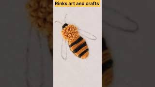 Hand Embroidery Designs FlowerEmbroidery Designs EmbroideryDesigns shortsvideo diy [upl. by Iralam]