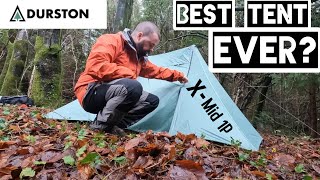 Durston XMID 1p Tent  With Ground Sheet  quotI was SHOCKEDquot  First look  Impressions [upl. by Mackoff]