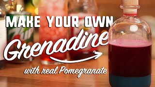 How to make real grenadine thats the best youll ever have [upl. by Ysle612]